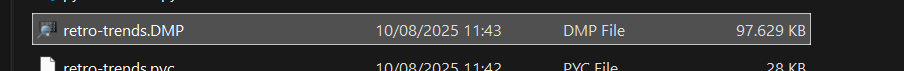 dmp-file